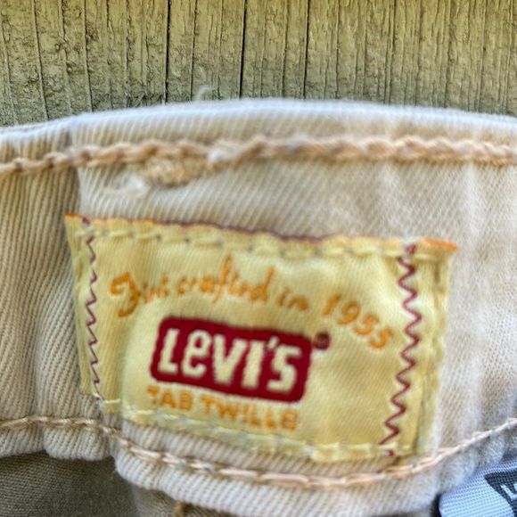 Levis Sz 14 Tab Twill Unisex Shorts - Picture 5 of 11